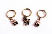 Image of Choco Fawn Charm Rings