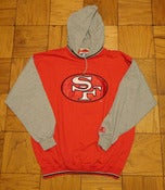 Image of VINTAGE SAN FRANCISCO 49ERS STARTER HOODIE SWEATSHIRT