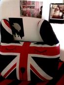 Image of English rabbit cushion