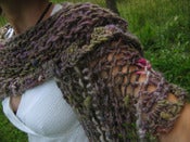 Image of MONKEY WRAP - knitting/crochet pattern