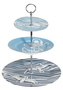 Image of Whitby Porcelain - Cake Stand