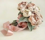 Image of Grand Petite Silk Fabric Bouquet