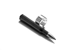 Image of 'FINGER BANG' ring (gunmetal)