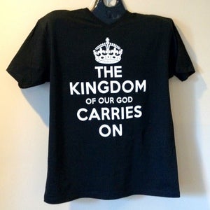 Image of The Kingdom v-neck t-shirt