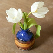 Image of Bud Vase - Midnight Gold