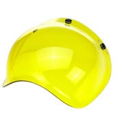 Image of Biltwell Bubble Shield - Solid Yellow