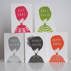 Image of Big Hair Cards- Mixed pack