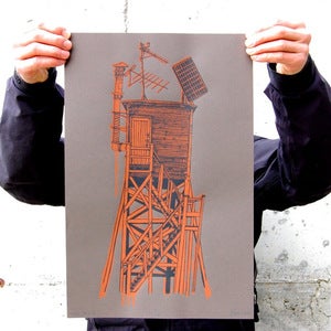 Solar shack print $28
