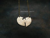 Image of BrassWu necklace.