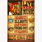 Image of ThoughtCriminals, DualCore, Adam WarRock, TribeOne, Illbotz High Quality Art Print