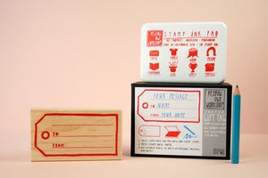 Image of Gift Tag Stamp Kit