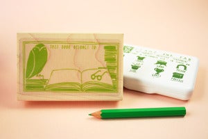 Image of Book Plate Stamp Kit 