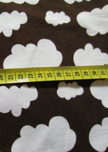 Image of Brown clouds jersey (by half metre)