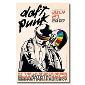 Image of Daft Punk (white)