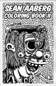Image of SEAN AABERG COLORING BOOKS I & II (NEW!)