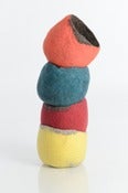 Image of Large Hand-Felted Bowl by the weather up here