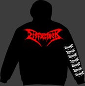 Image of DISMEMBER zipper 