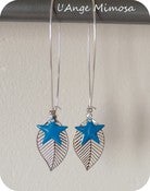 Image of Boucles d'oreilles "E & F" NEW