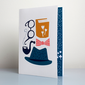 Image of Folk & Flora Notebook pipe+hat