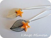 Image of Boucles d'oreilles "E & F"