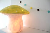 Image of Lampe veilleuse champignon vert anis ♥