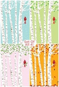Image of Set of All 4 Cardinal Seasons Prints