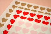 Image of Heart stickers