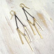 Image of spire chandelier earring
