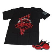 Image of PENNY METALLIC RED TEE