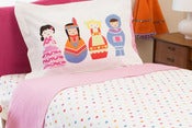 Image of Little Friends Twin Duvet Set **Sold out**