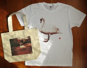 Image of "One Swan" Shirt And Tote Bag Set from Untitled Japan Project