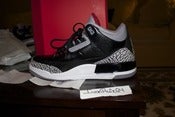 Image of Jordan Retro 3 "Black Cements"