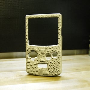 Image of custom cgb faceplate (water drops)