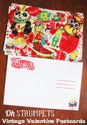 Image of Vintage Valentine 8.5x5.5 Postcards