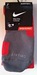 Image of Nike Elite Platinum Red Crew Socks