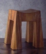 Image of Roost Sway Back Wood Stool