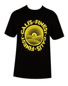 Image of Cheese T-Shirt - Black and Yellow 