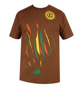 Image of T.P. T-Shirt - Brown Rasta