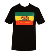 Image of Rasta Flag T-Shirt - Black 