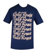 Image of Repeat T-Shirt - Blue and White
