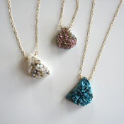Image of druzy necklace