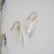 Image of crystal towers earrings