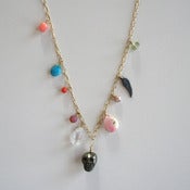 Image of skull collection necklace