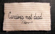 Image of Cursive's Not Dead Patch