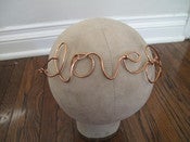 Image of LOVE wire band