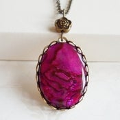 Image of Decadence Necklace (Purple Shell)