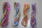 Image of Fils en laine bicolore