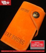 Image of AMPBKK STAND STRONG SNAP WALLET