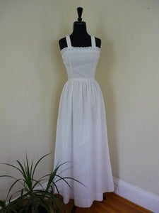 Image of 70s eyelet maxi sundress