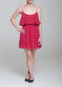 Image of Nessa Printed Mini Dress